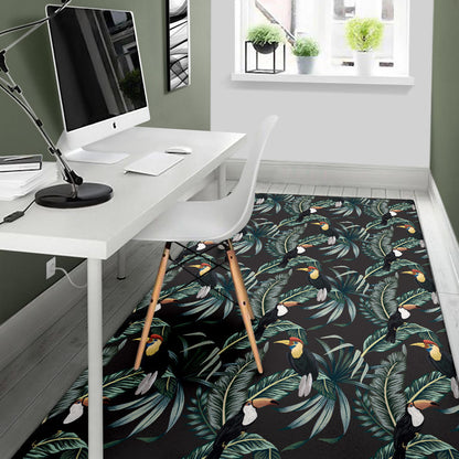 Rainforest Pattern Print Design RF06 Area Rugs