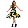 Pear Pattern Print Design PE01 Midi Dress