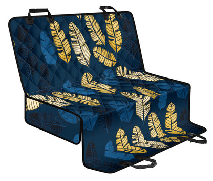 Banana Leaf Pattern Print Design BL09 Rear Dog  Seat Cover