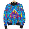 lotus Boho Pattern Print Design LO010 Men Bomber Jacket