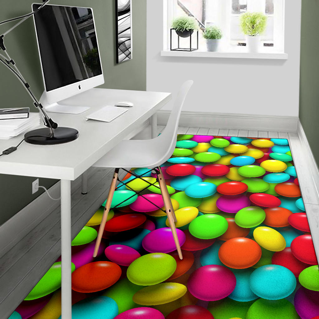 Candy Pattern Print Design CA03 Area Rugs