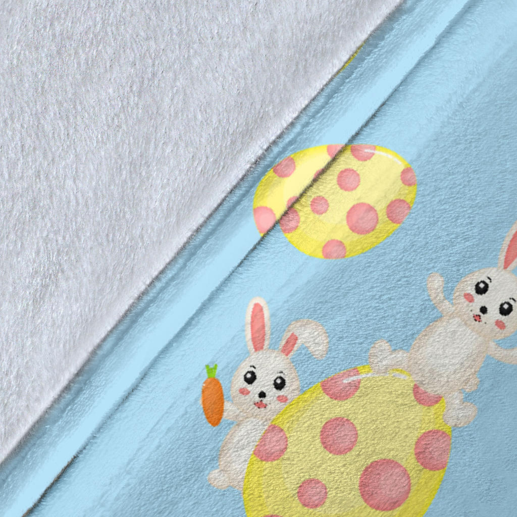 Easter Eggs Pattern Print Design RB015 Fleece Blanket