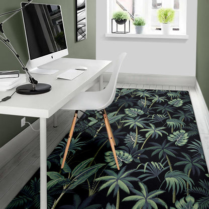 Rainforest Pattern Print Design RF02 Area Rugs