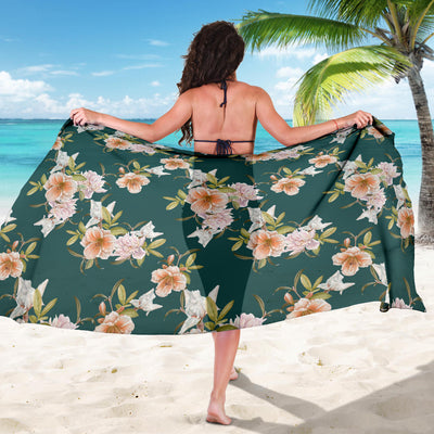 Iris Pattern Print Design IR01 Sarong Pareo Wrap