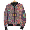 Bohemian Pattern Print Design 07 Women's Bomber Jacket