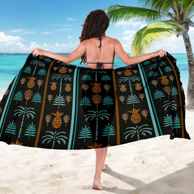 Hawaiian Themed Pattern Print Design H023 Sarong Pareo Wrap