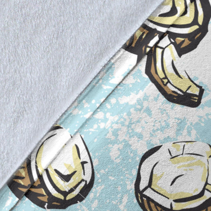 Coconut Pattern Print Design CN01 Fleece Blanket