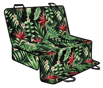 Bird Of Paradise Pattern Print Design BOP05 Rear Dog  Seat Cover