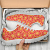 Grapefruit Pattern Print Design GF06 Sneakers White Bottom Shoes