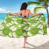 Apple Pattern Print Design AP010 Sarong Pareo Wrap