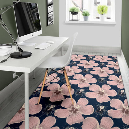 Plumeria Pattern Print Design PM018 Area Rugs