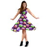 Cupcake Pattern Print Design CP07 Midi Dress