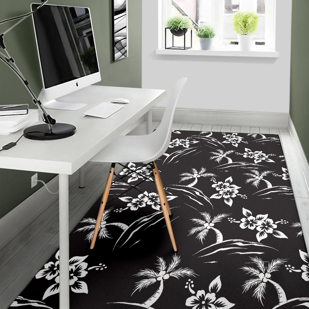 Palm Tree Pattern Print Design PT02 Area Rugs