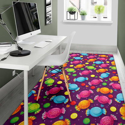 Candy Pattern Print Design CA05 Area Rugs