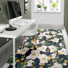 Anemone Pattern Print Design AM04 Area Rugs