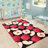 Apple Pattern Print Design AP02 Area Rugs