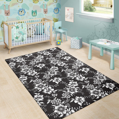 Gerberas Pattern Print Design GB02 Area Rugs