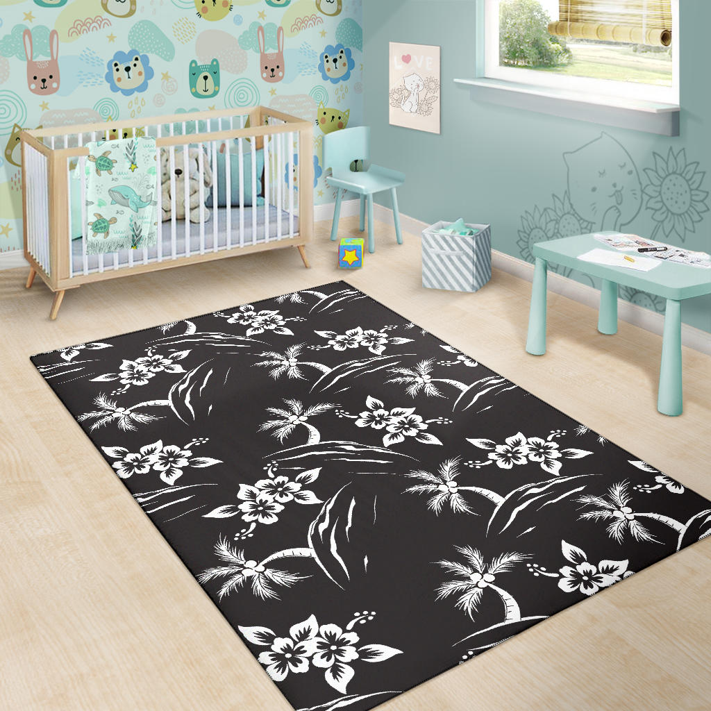 Palm Tree Pattern Print Design PT02 Area Rugs