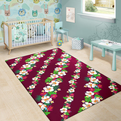 Hawaiian Themed Pattern Print Design H06 Area Rugs