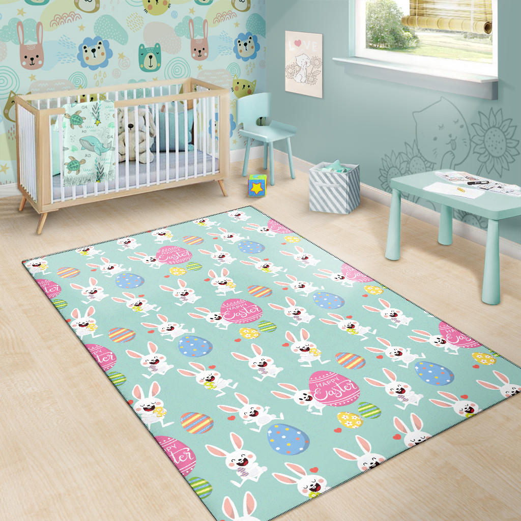 Easter Eggs Pattern Print Design RB014 Area Rugs