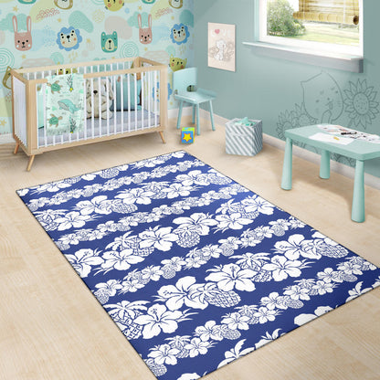 Hawaiian Themed Pattern Print Design H07 Area Rugs