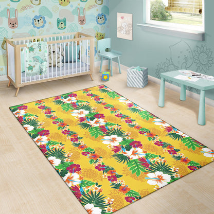 Hawaiian Themed Pattern Print Design H09 Area Rugs