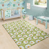 Daisy Pattern Print Design DS06 Area Rugs