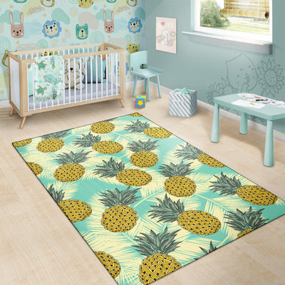Pineapple Pattern Print Design PP03 Area Rugs
