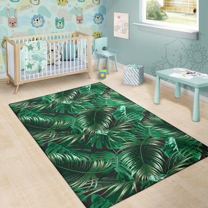 Tropical Flower Pattern Print Design TF012 Area Rugs