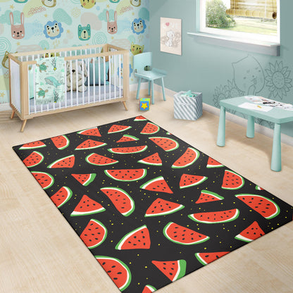 Watermelon Pattern Print Design WM09 Area Rugs