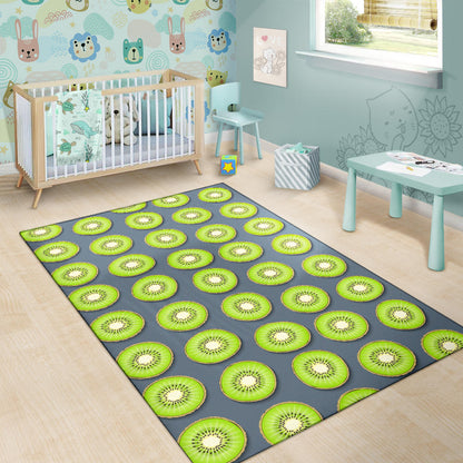 Kiwi Pattern Print Design KW06 Area Rugs