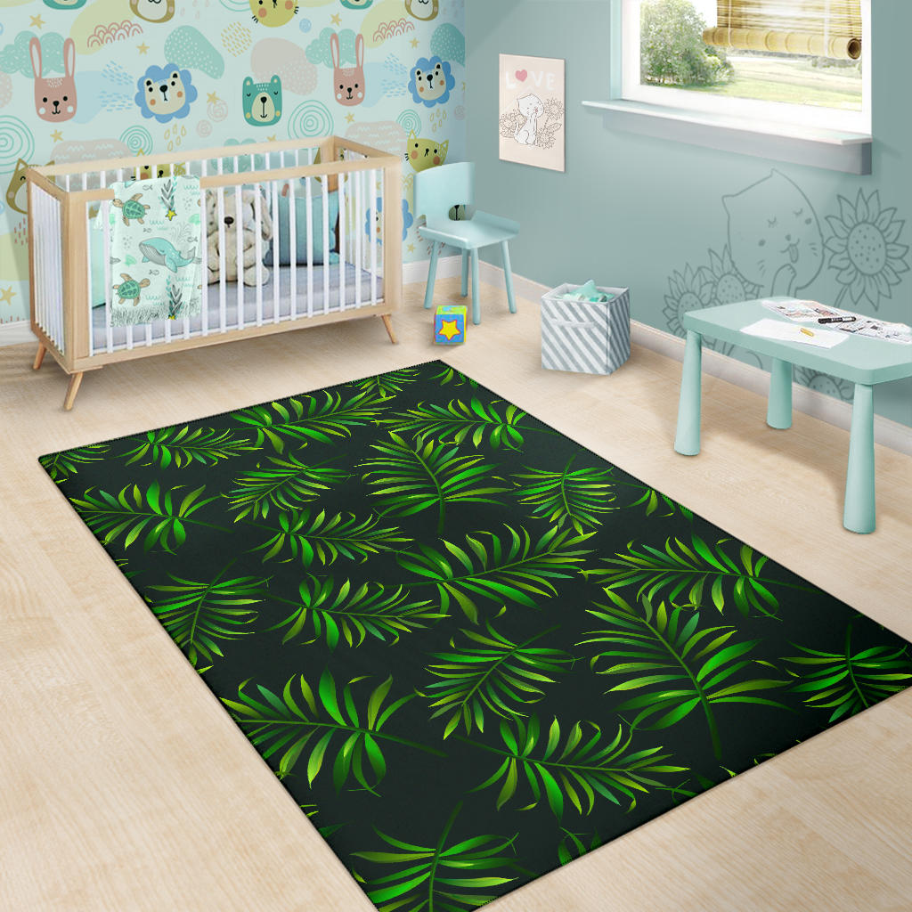 Rainforest Pattern Print Design RF03 Area Rugs