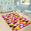 Cupcake Pattern Print Design CP02 Area Rugs