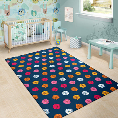 Gerberas Pattern Print Design GB06 Area Rugs