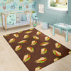 Taco Pattern Print Design TC08 Area Rugs