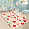 Apple Pattern Print Design AP06 Area Rugs