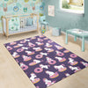 Donut Unicorn Pattern Print Design DN011 Area Rugs