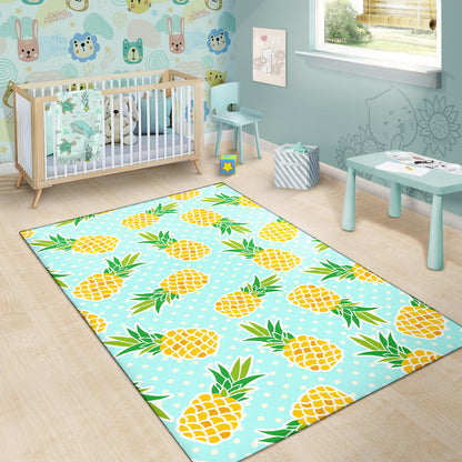Pineapple Pattern Print Design PP01 Area Rugs