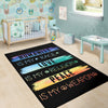 Humanity Love Peace Area Rugs