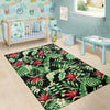 Bird Of Paradise Pattern Print Design BOP05 Area Rugs