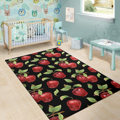 Apple Pattern Print Design AP011 Area Rugs