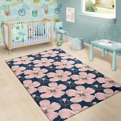 Plumeria Pattern Print Design PM018 Area Rugs