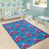 Lotus Boho Pattern Print Design LO010 Area Rugs