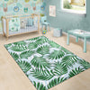 Palm Leaves Pattern Print Design PL06 Area Rugs