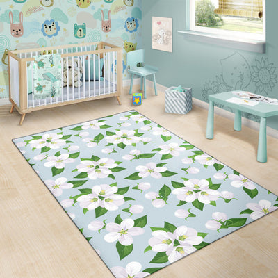 Apple blossom Pattern Print Design AB04 Area Rugs