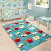 Apple Pattern Print Design AP012 Area Rugs