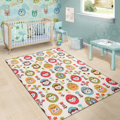 Easter Eggs Pattern Print Design RB011 Area Rugs