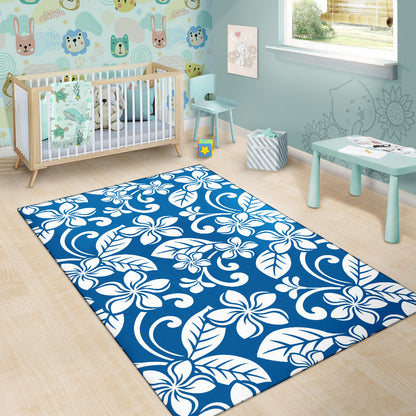 Plumeria Pattern Print Design PM013 Area Rugs