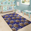 Sea Turtle Pattern Print Design T05 Area Rugs