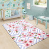 Cherry Blossom Pattern Print Design CB07 Area Rugs